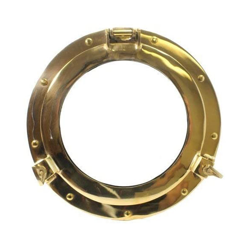  11 Inches Brass Porthole Window: Maritime and Nautical Decor