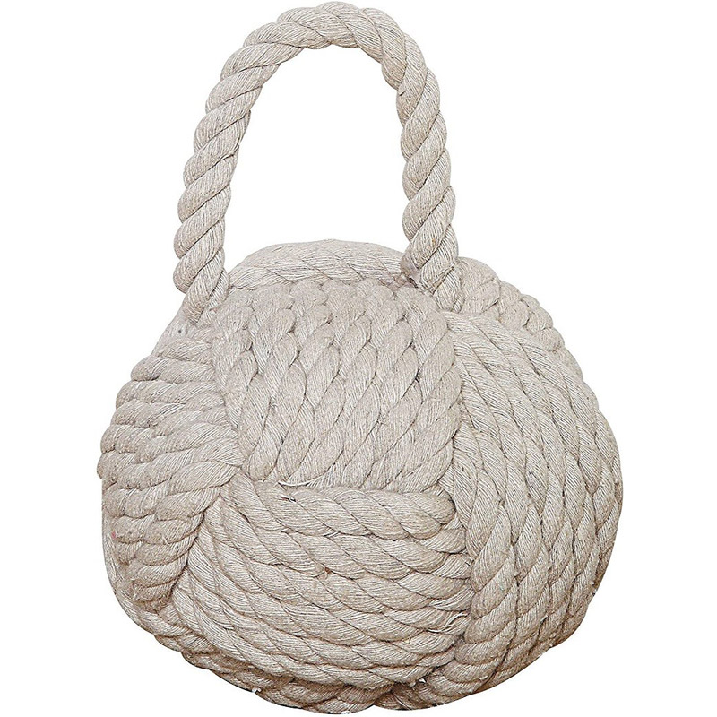 Nautical Rope Knot Cotton Door Stopper