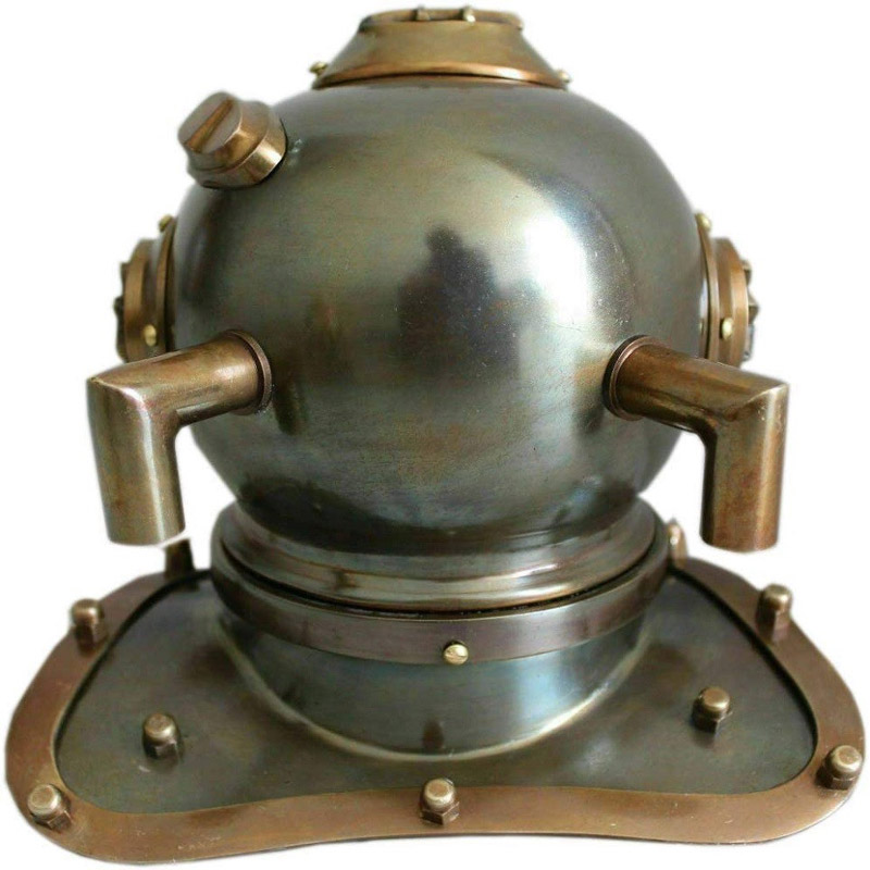 Vintage Mini Diving Divers Helmet | Navy Boston Mini Divers Helmet 18 inch Replica