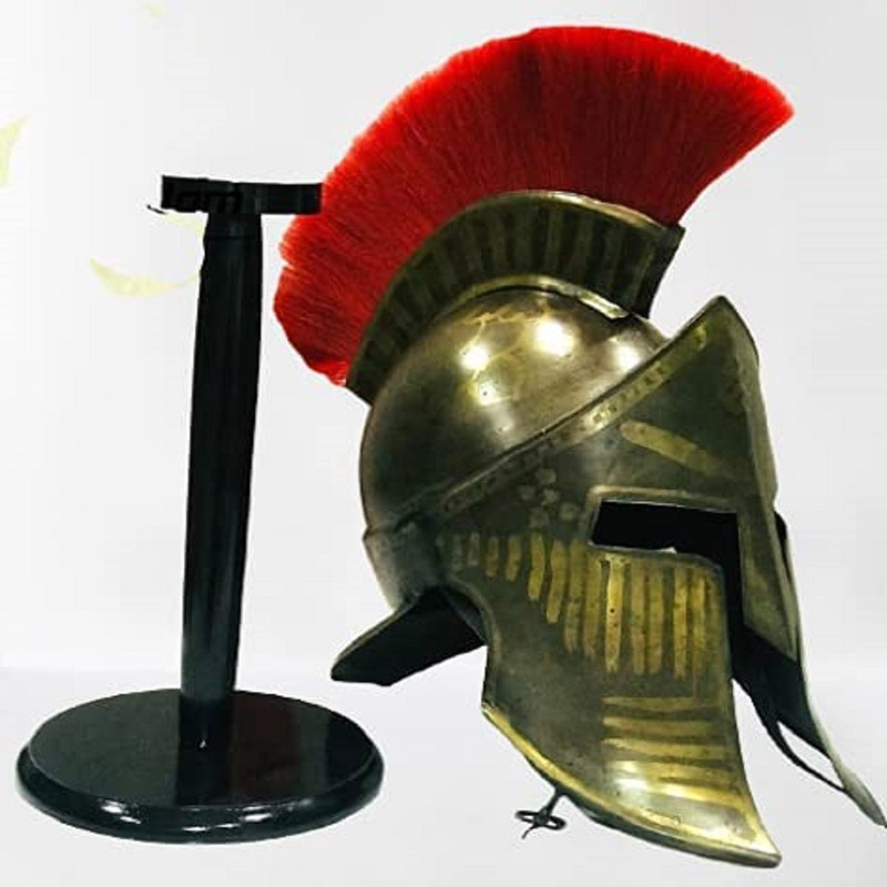 Knight Helmet Great King Leonidas Spartan 300 Movie Helmet Spartan Helmet Special Edition Best gift for him, standard size