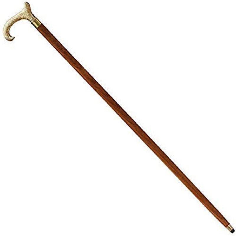 Premium Quality - Derby Canes and Walking Sticks with Brass Handle - Affordable Gift Wooden Decorative Walking Cane Fashion Statement for Men/Women/Seniors/Grandparents