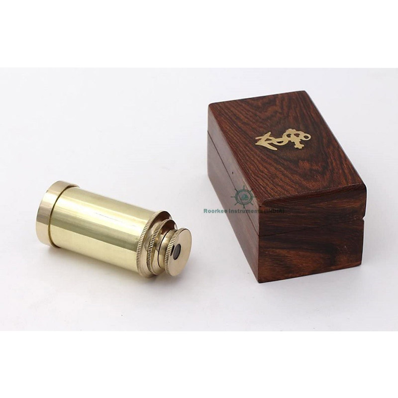 Brass Telescope with Box/Unique Gift/Toy Telescope for Kids