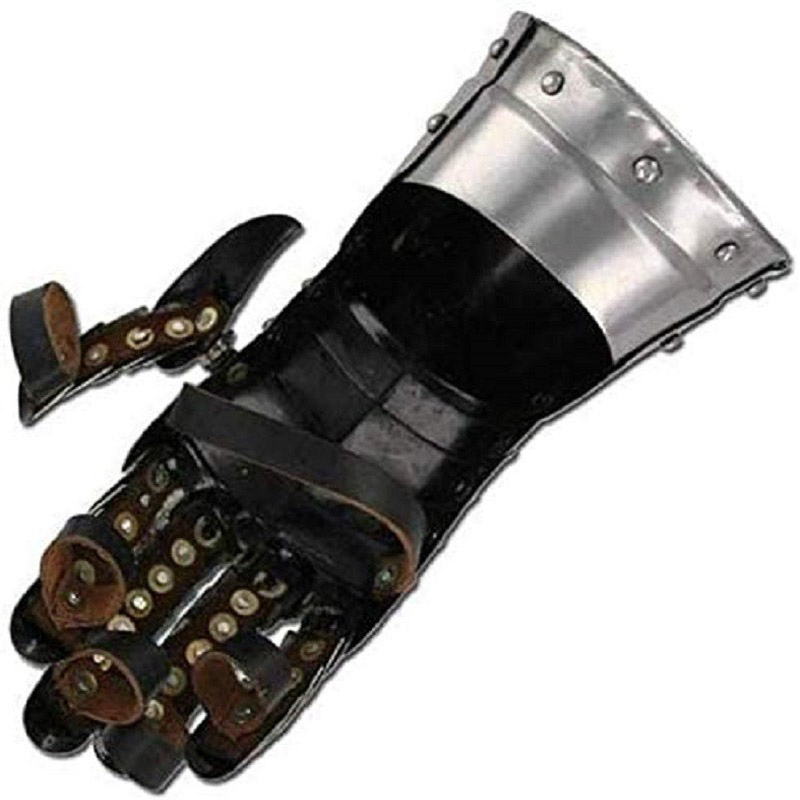 Medieval Knight Armor Gloves Roman Gothic Steel Gauntlets