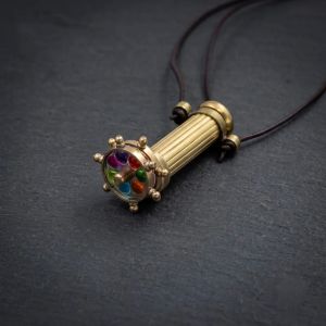 Brass Fluted Barrel Small Wheelscope