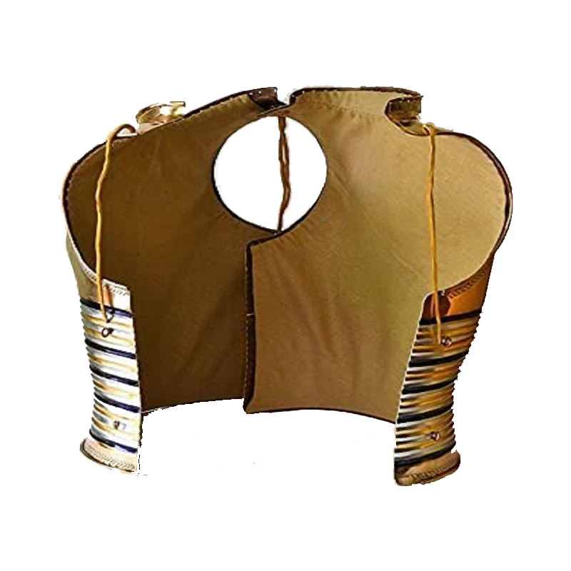 18GA Steel Brass Coated Medieval Agamemnon Cuirass/ Breastplate Knight Jacket