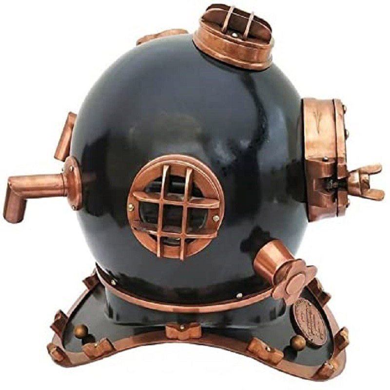 RII- Navy Mark V Diving Helmet for Diving || Boston Diving Nautical Helmet || Marine Deep Sea Navy Divers Helmet || Nautical Diving Helmet Gift Item