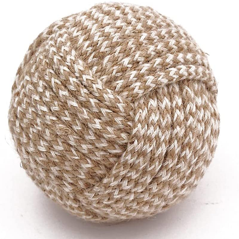 6pcs Natural Jute Rope, Rustic Nautical Decorative Spherical Jute Ball, Vase &amp; Tray Bowl Filler, Home Tabletop Décor, Wedding and Party Display Props, Housewarming Gift, 2&quot; Jute1