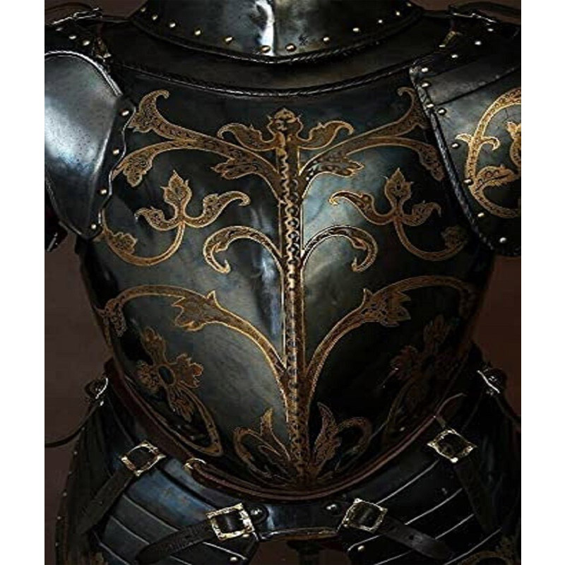 18GA Medieval Half Body Armor Anton Competition Armor Suit Replica