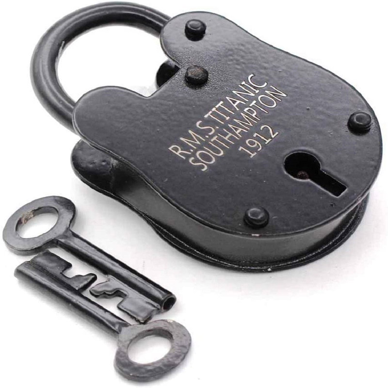 RII RMS Titanic Model Padlock Antique Style Padlock (Small)