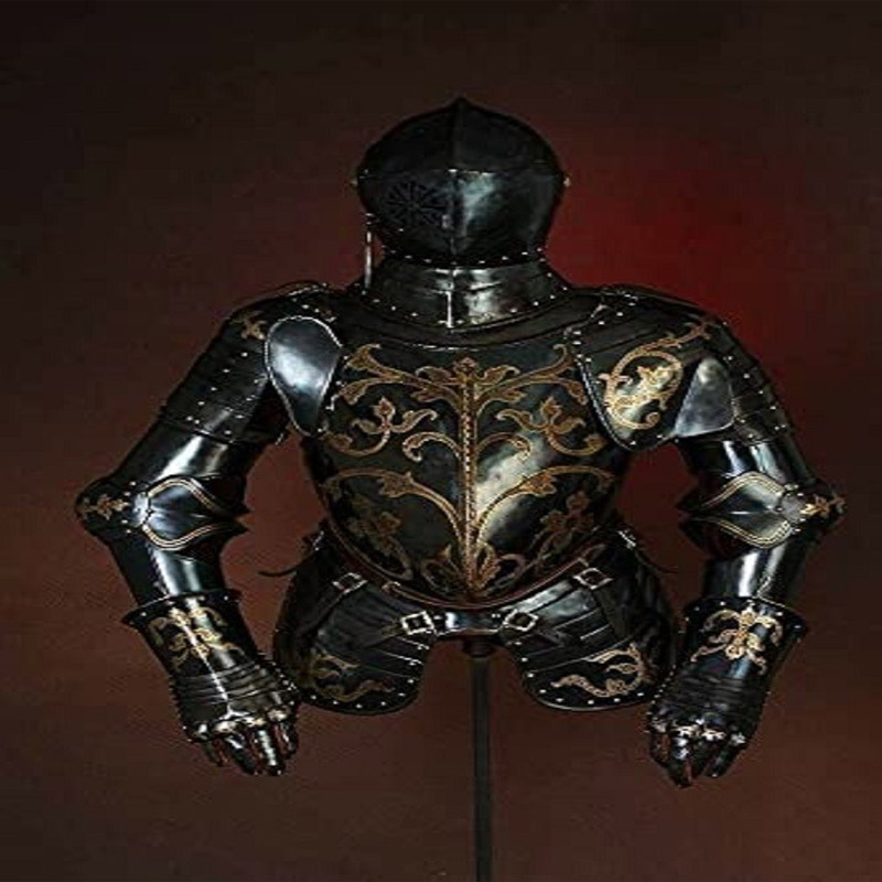 18GA Medieval Half Body Armor Anton Competition Armor Suit Replica