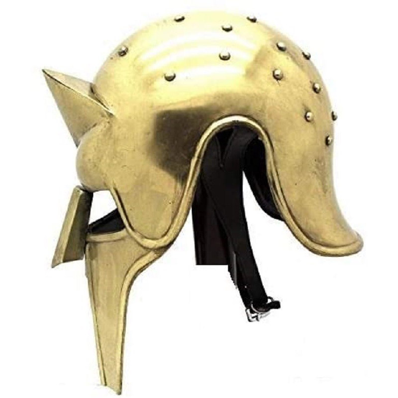 Fully Functional Helmet of The Spaniard Maximus Roman Gladiator Armor.