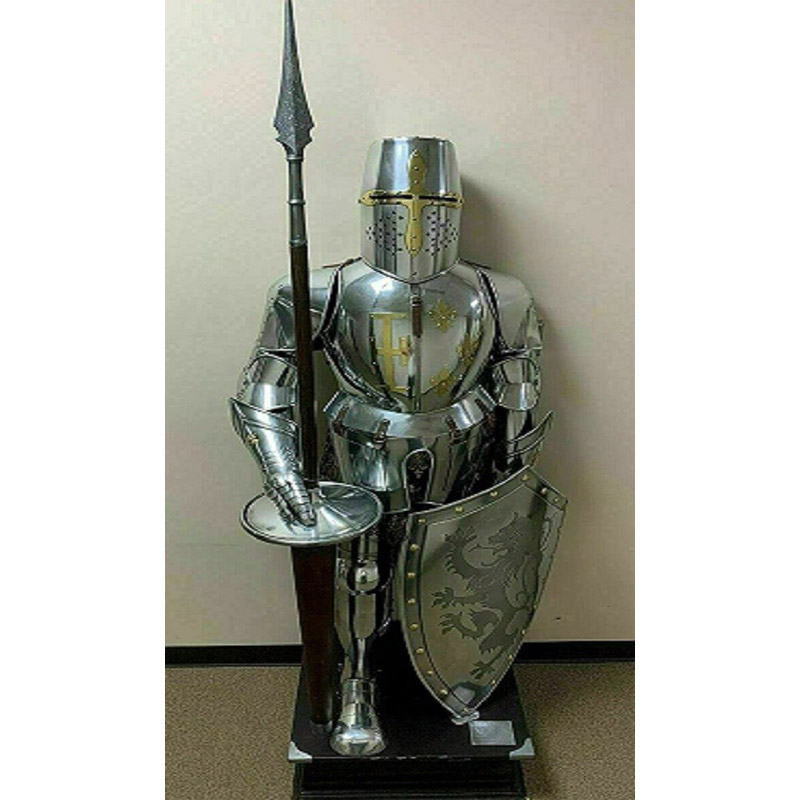 Medieval Templar Full Suit of Armor Suit