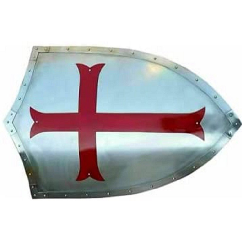 Medieval Templar Armor Shield Crusader Warrior Protector Role Play Shield