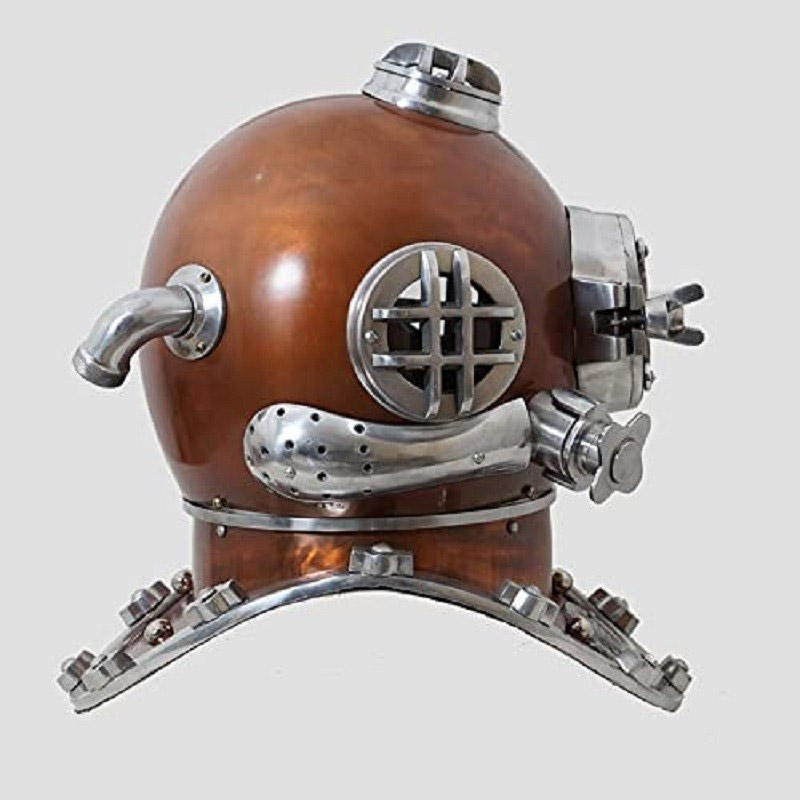 Mark V US Navy Diver Helmet Deep Sea Scuba Divers Diving Helmet 