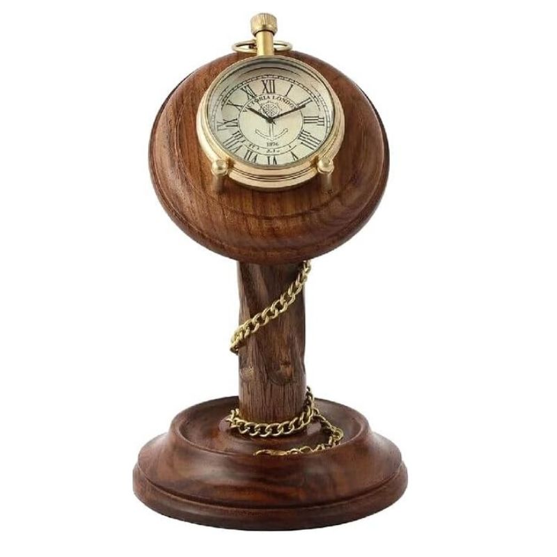 Antique Solid Wooden Stand, Phone Stand & Desk Organizer, Display Case, Office Decor for Women & Men, Birthday Gifts