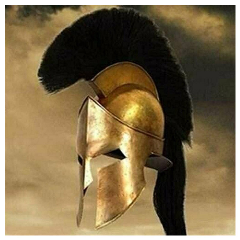 Spartan Helmet Medieval Great King Leonidas Spartan Helmet 300 Movie Spartan Helmet A Great Collectible Item For 300 And Spartan Fan&#039;s