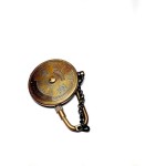 Handmade 50 Year Perpetual Calendar Keychain Antique Brass Nautical Vintage Style 