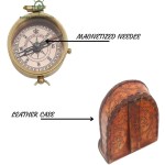 Pirate Compass W/Case/Pirates of Caribbean Jack Sparrow Compass/Best Gift Idea for Boy, Girl