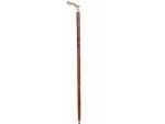 Jaguar Brass Handle Walking Cane – 3 Fold Wooden Walking Stick for Men & Women – Handmade Vintage Brass Handle Cane with Polished Hardwood Shaft – 37 Inch Collectible Gift & Decorative Accessory