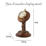 Antique Solid Wooden Stand, Phone Stand & Desk Organizer, Display Case, Office Decor for Women & Men, Birthday Gifts