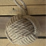 5 inches Monkey Fist Nautical Doorstop Rope Sailor Knot Door stopper