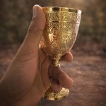 Vintage Handcrafted Brass gold Chalice Goblet – Ornate Engraved Metal Wine Cup – Antique Decorative Drinkware – Royal Collectible Gift for Men & Home Décor