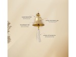 Brass Ship Bell with Rope Pull – 4\