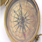 Nautical Maritime Brass Compass Personalized Thoreau Quote Go Confidently Compass used for camping ,tracking, hiking