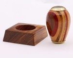 RII Handmade Brass & Wood Lacquered Coted Kaleidoscope Included Wood Base-A for Special Occasions and Easter