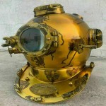 RII- Vintage Morse Divers Diving Helmet Marine London Scuba Deep Sea Navy Gift Antique Scuba Sea Replica Us Brass Vintage Deep Sea Solid Marine Helmet for Office &amp;amp; Home Decor