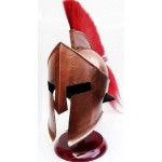 Nautical Medieval 300 Spartan Helmet Copper Muscle Armor Set Leg and Arm Guard with shield Halloween wearable costume