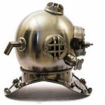 Boston Diving Helmet Scuba Divers US Navy Mark V Marine Deep Sea Divers Helmet Antique Scuba Sea Replica Us Brass Vintage Deep Sea Solid Marine Helmet for Office &amp; Home Decor