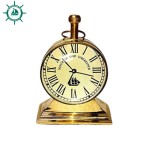 Handmade Antique superior ship table clock