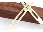 Artist Proportional Scale Divider – 6" Full Brass Professional Drawing Tool with Wooden Case – Precision Drafting & Scaling Instrument for Artists, Architects, Designers & Engineers