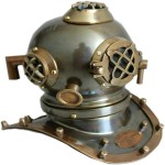 Vintage Mini Diving Divers Helmet | Navy Boston Mini Divers Helmet 18 inch Replica