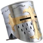 Knights Templar Crusader Helmet Medieval Armor