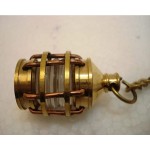 Brass LANTERN Key Chain- Collectible Marine Nautical Key Ring