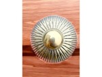 Vintage Solid Brass Victorian Style Service Desk Bell – Classic Handcrafted Call Bell for Hotel Reception, Home Office, Restaurant & Counter Décor | Unique Antique Table Gift