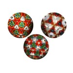 Handmade Brass &amp; Wood Lacquered Kaleidoscope with Wooden Base – Vintage Optical Collectible for Adults, Special Occasions &amp; Easter Gift – Unique Brass Kaleidoscope Home Décor
