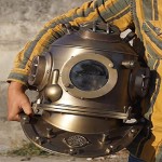 18 inches U.S Navy Diving Helmet Mark V Deep Sea Divers Helmet Vintage Gift Solid Steel and Brass Replica Gift Marine Helmet, Scuba Diving Gift, Nautical Decor, Maritime